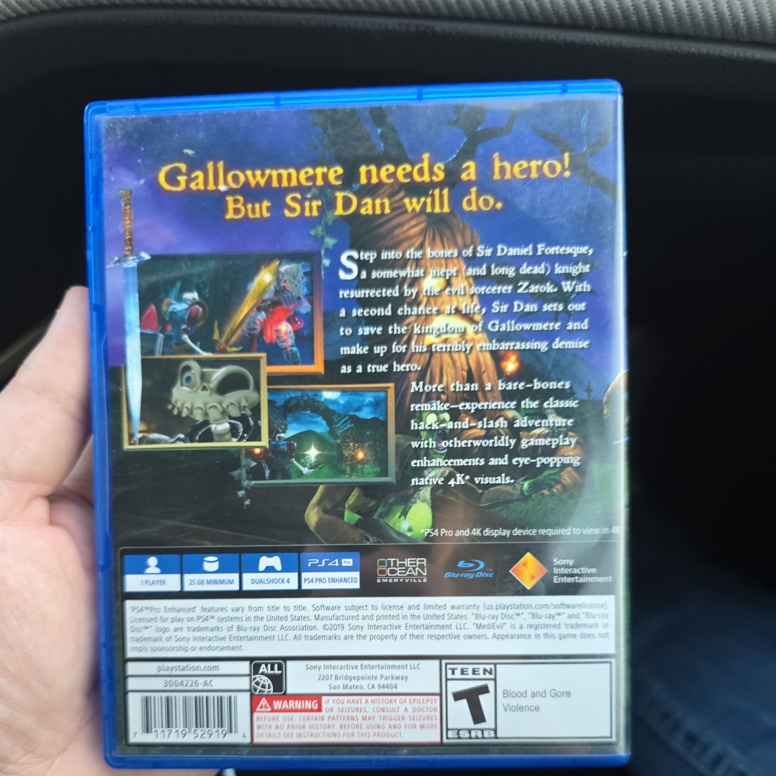 MediEvil for the Sony PlayStation 4