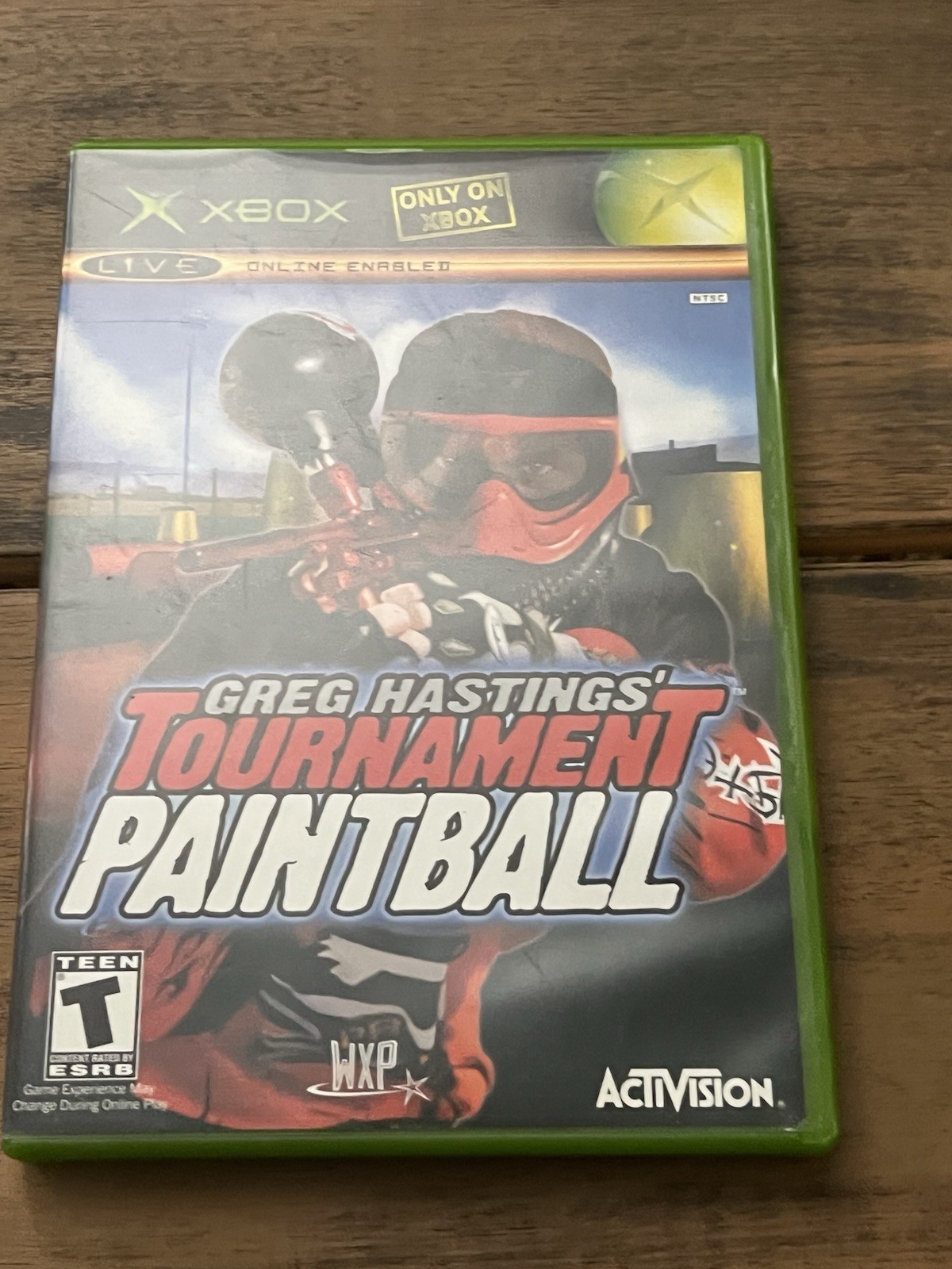 Activision Greg Hastings’ Tournament Paintball Xbox T Online Play NTSC-U/C
