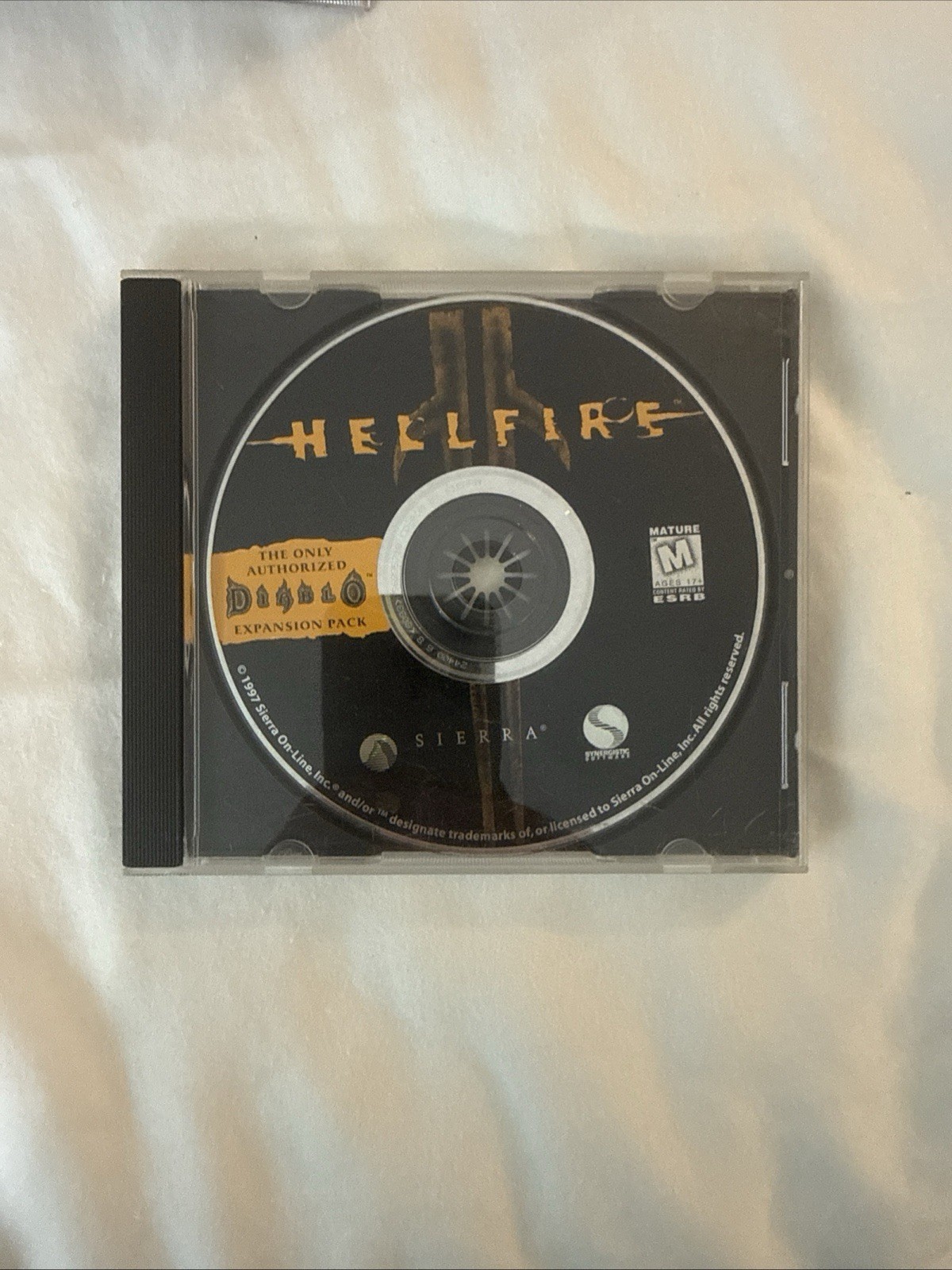 Hellfire: Diablo Expansion Pack (PC CD-ROM, 1997) Sierra On-Line