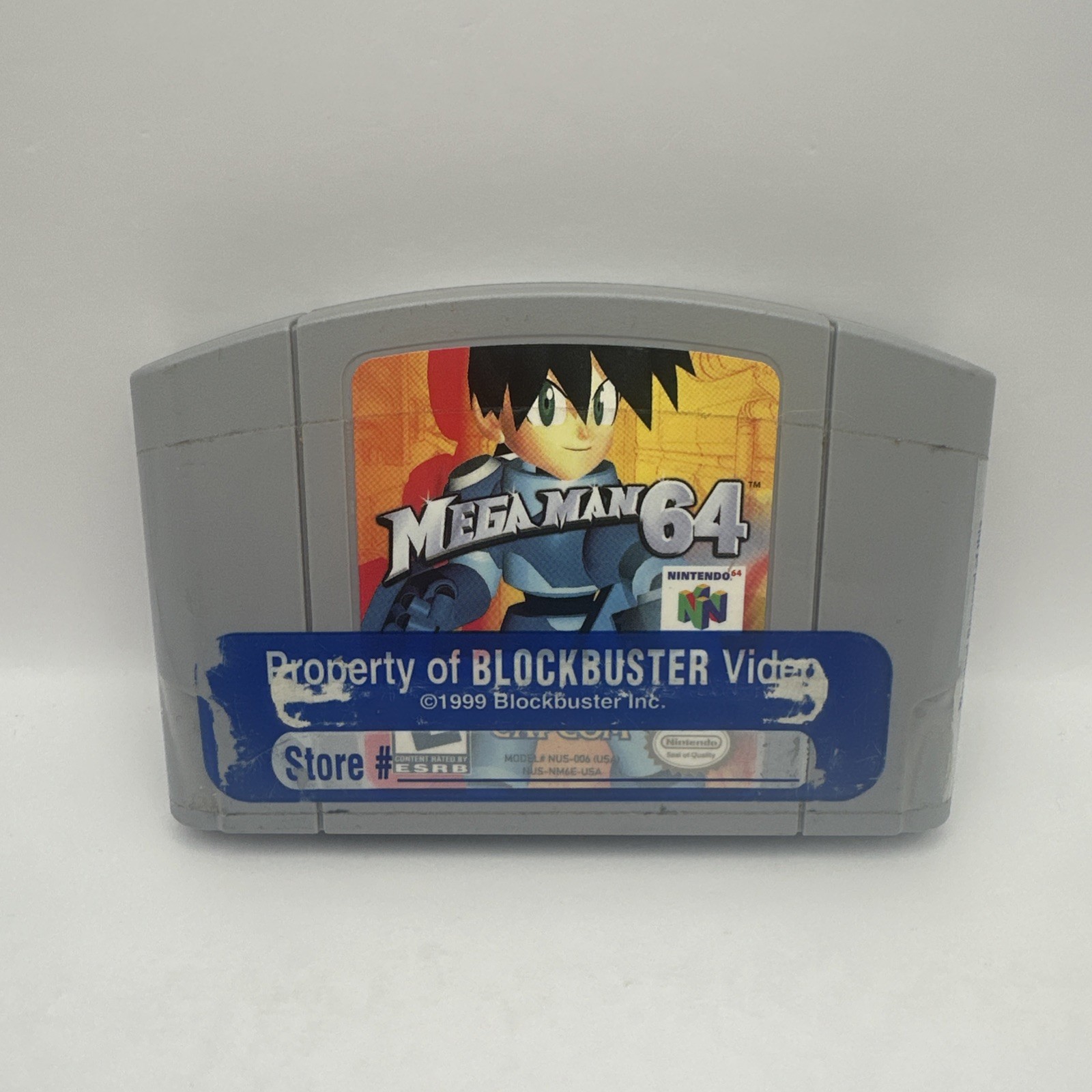 Mega Man 64 Nintendo 64 N64 Game Cartridge CAPCOM