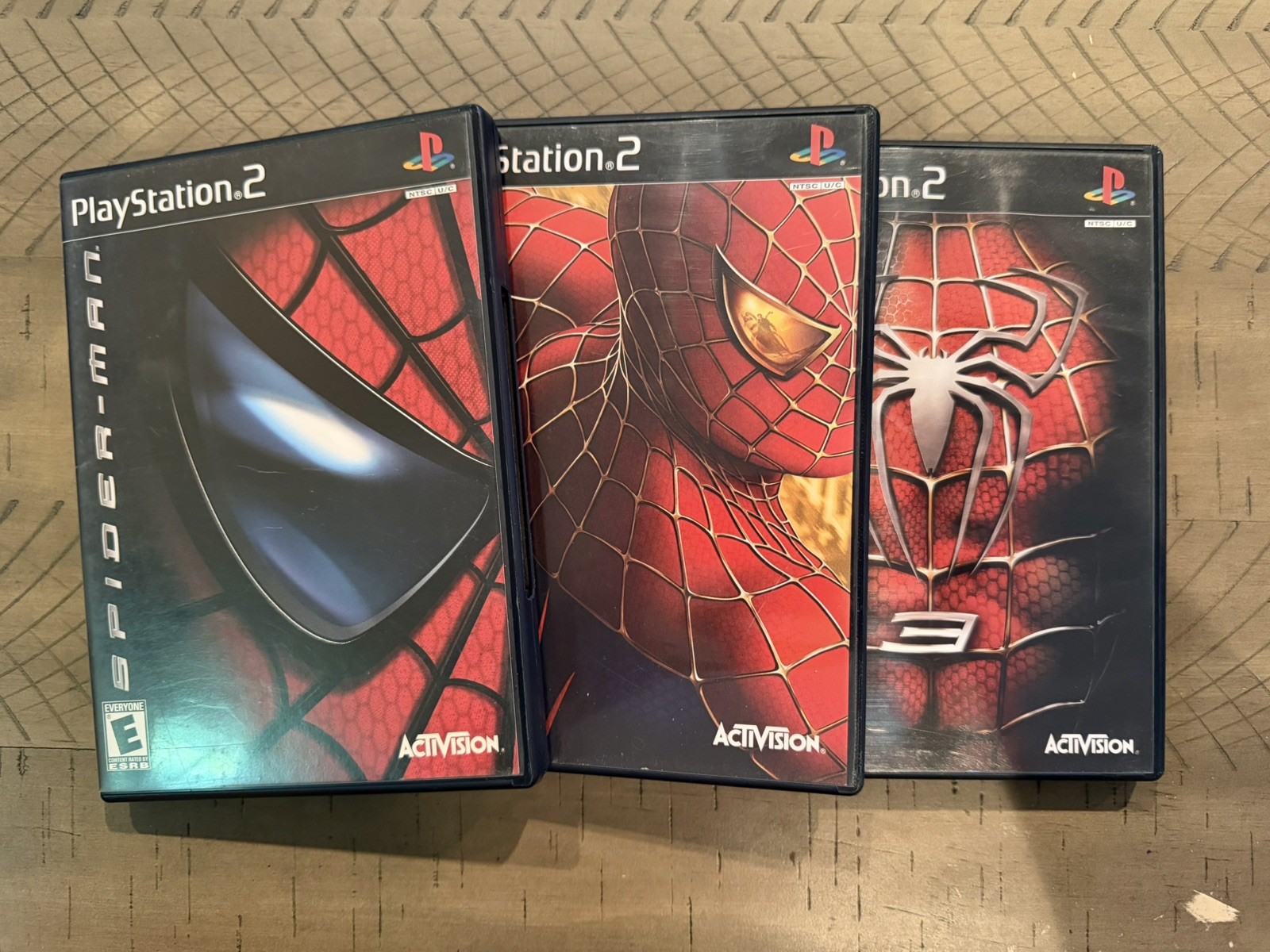 Spider-Man — PS2 Trilogy BUNDLE; All Boxed (Sony PlayStation 2, 2005)