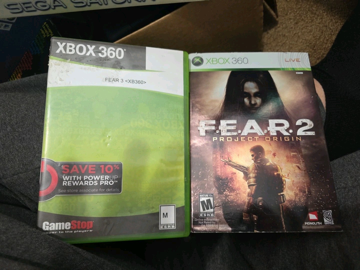 F.E.A.R. 2: Project Origin CIB & F.E.A.R. 3 Loose Xbox 360 Both Tested – EM