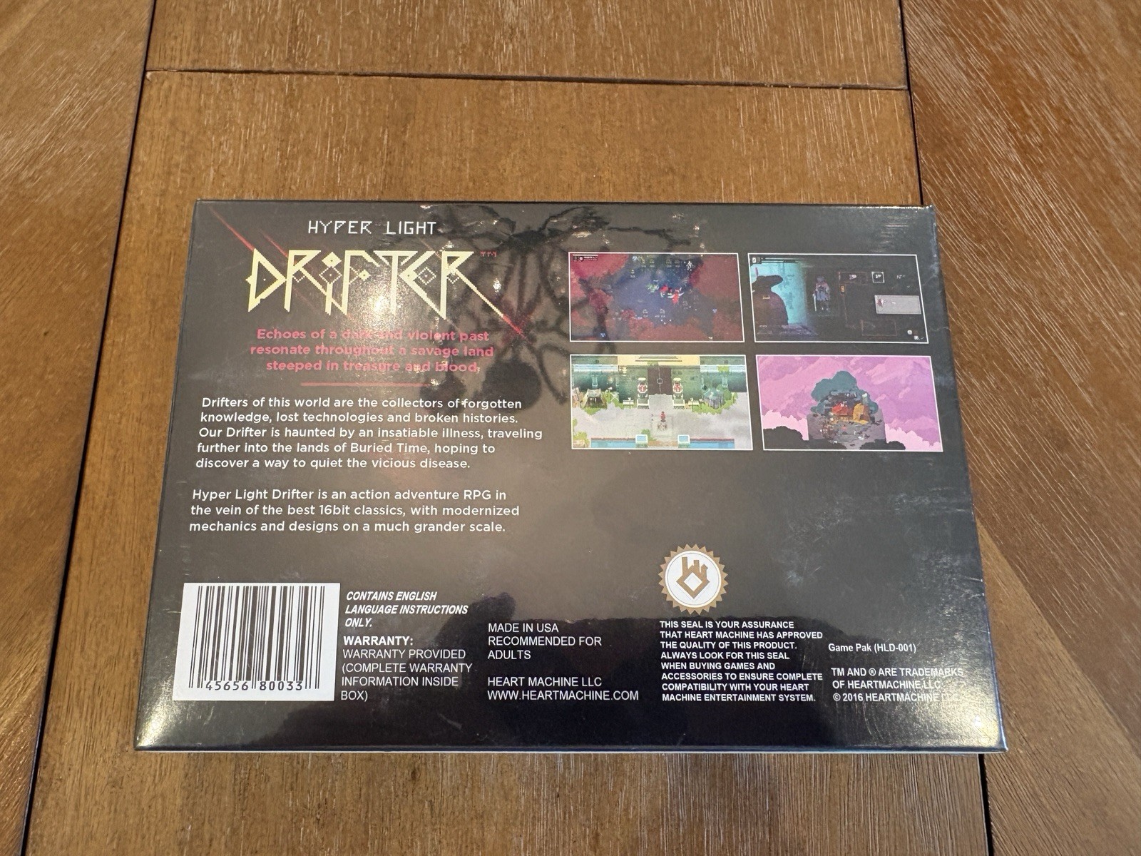 RARE HYPER LIGHT DRIFTER COLLECTOR’S EDITION SNES CARTRIDGE IAM8BIT SEALED