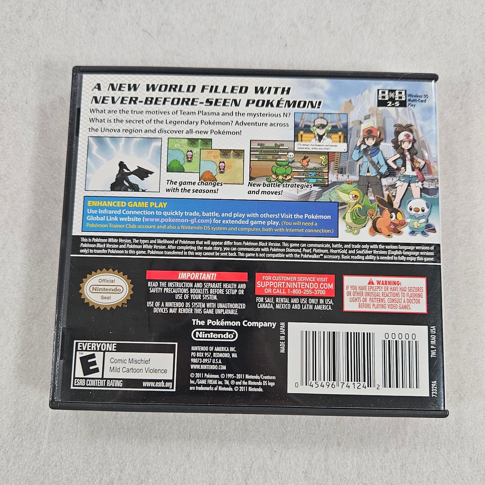 Pokemon White Version (Nintendo DS, 2011)