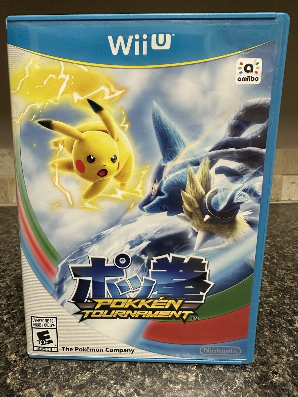 Pokkén Tournament Nintendo Wii U, 2016 Complete(CIG) W/manual/ Tested