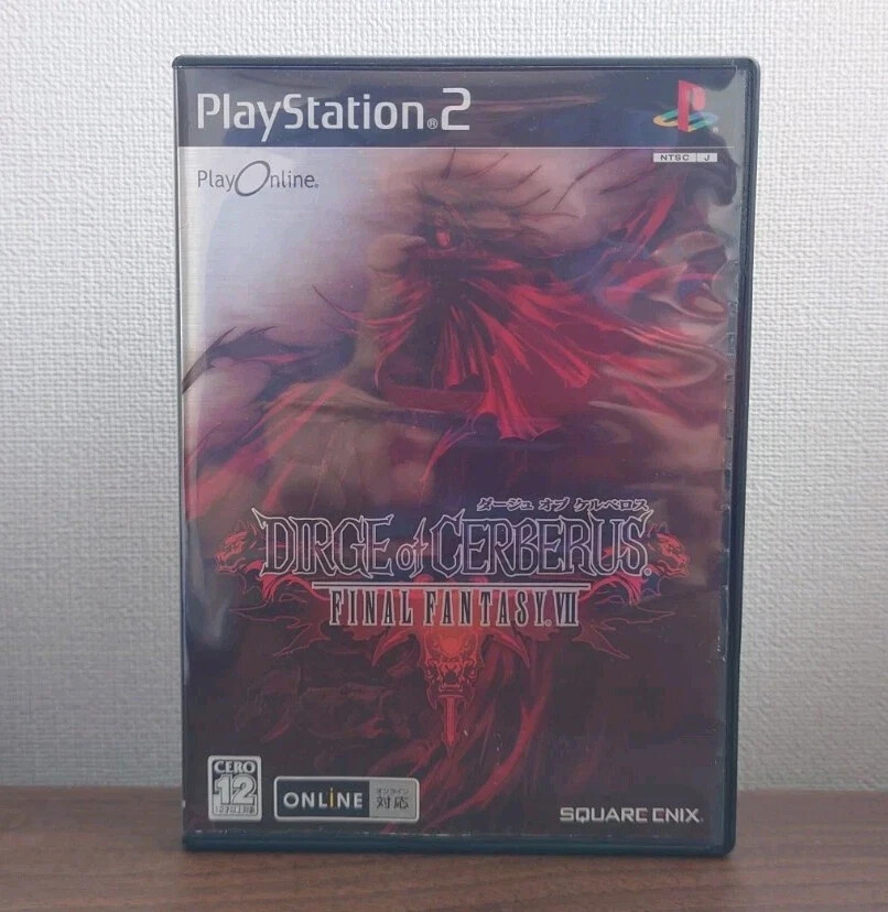 Dirge Of Cerberus Final Fantasy 7 PS2 Square Enix Sony Playstation 2 NTSC-J