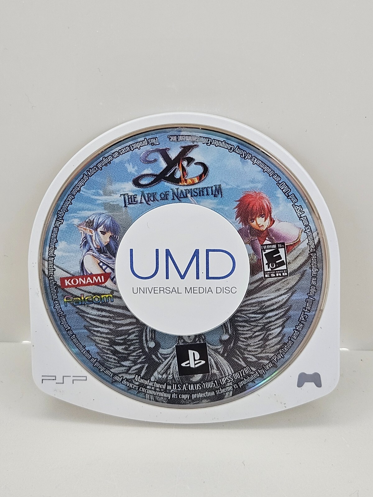 Sony PSP Ys: The Ark of Napishtim Authentic Disc Only