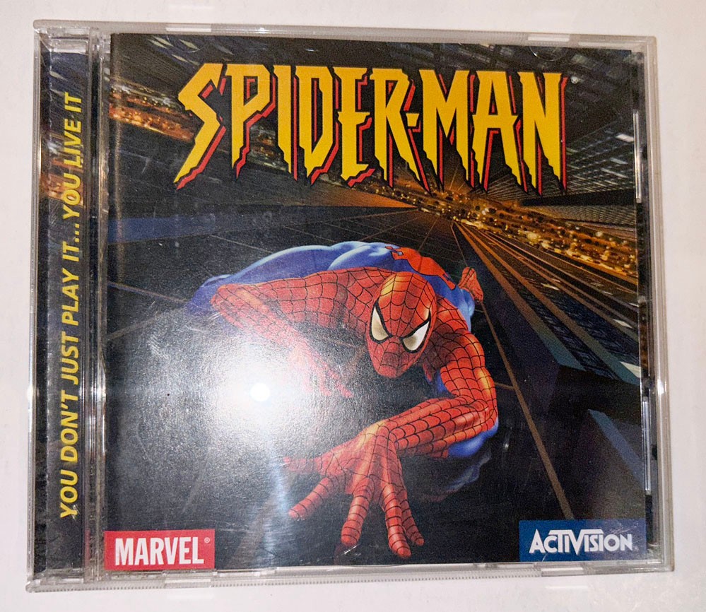 2001 Activision Spider-Man PC Game No Code. Web-Slinger!