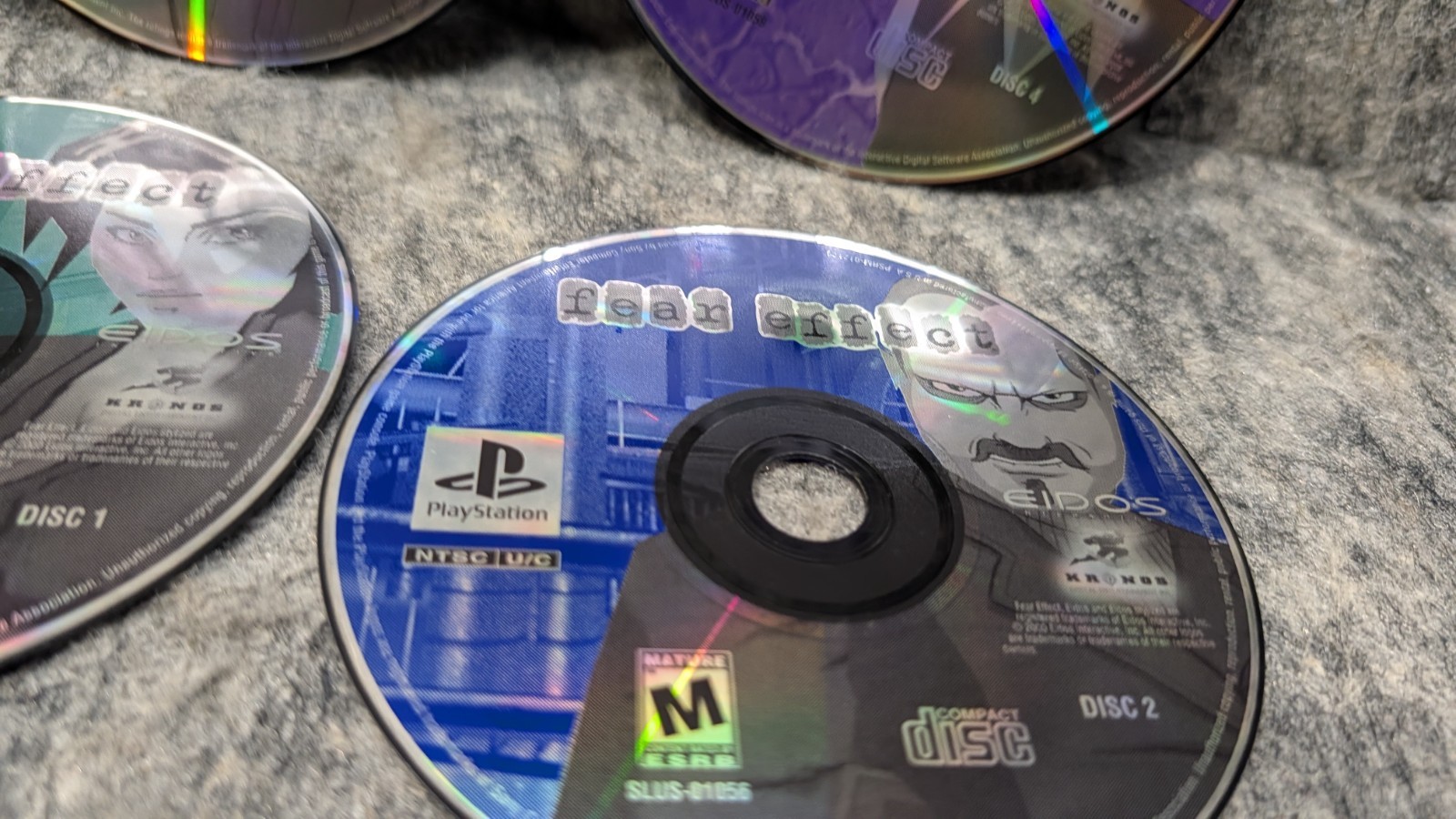 Fear Effect (PlayStation 1 PS1) – Untested
