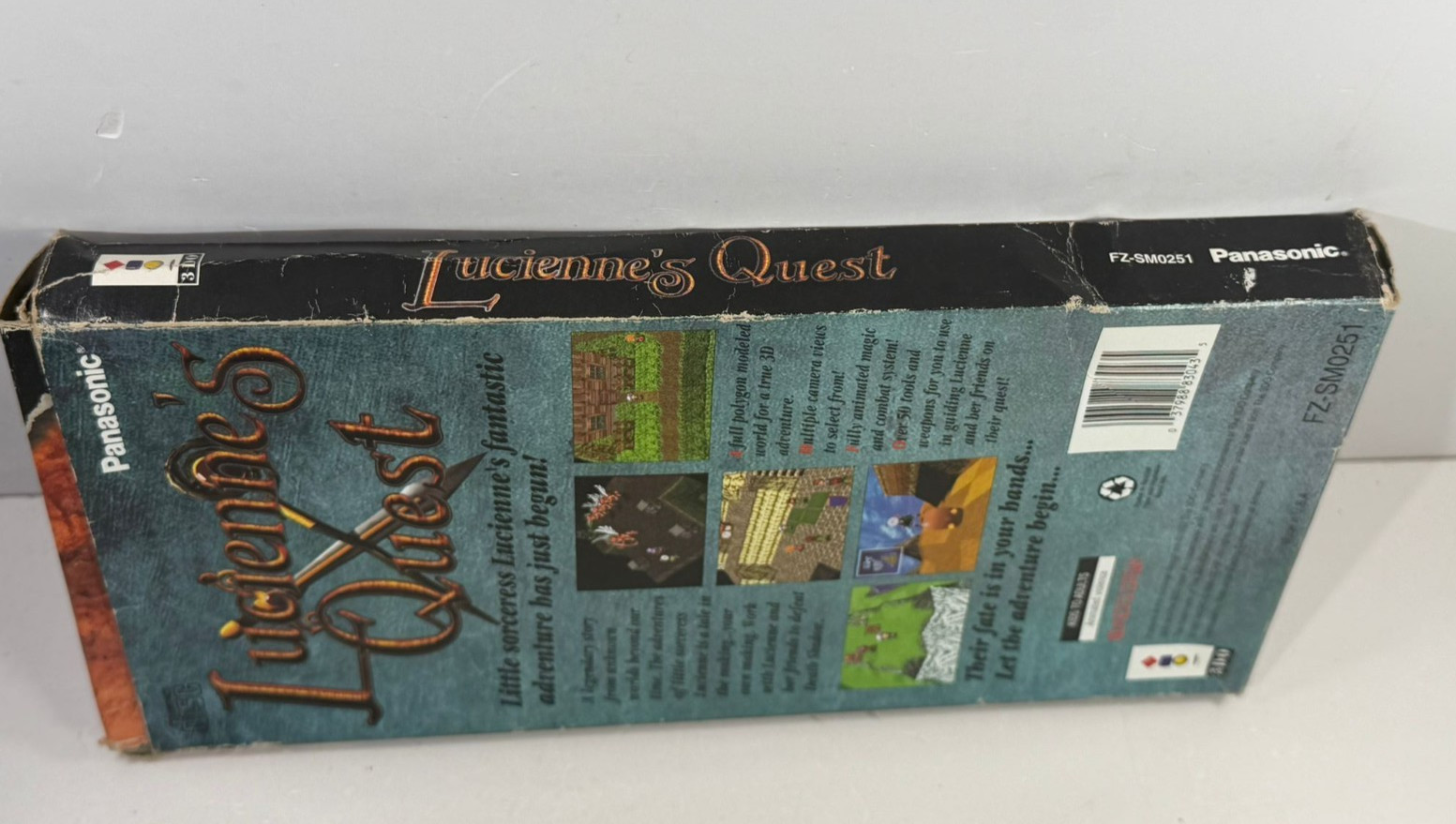 Lucienne’s Quest (Panasonic 3DO, 1995) CIB with inserts and reg. cards