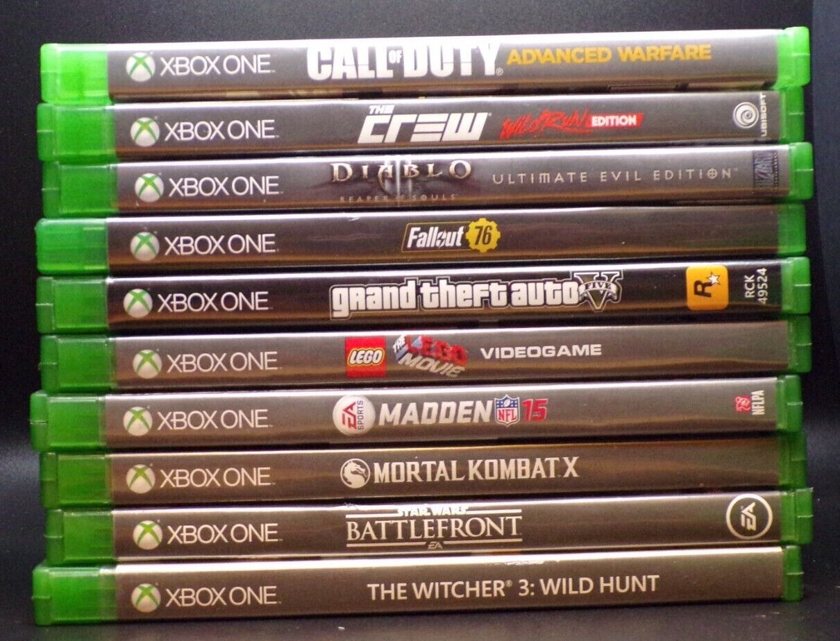 Xbox One games used – Lot 1