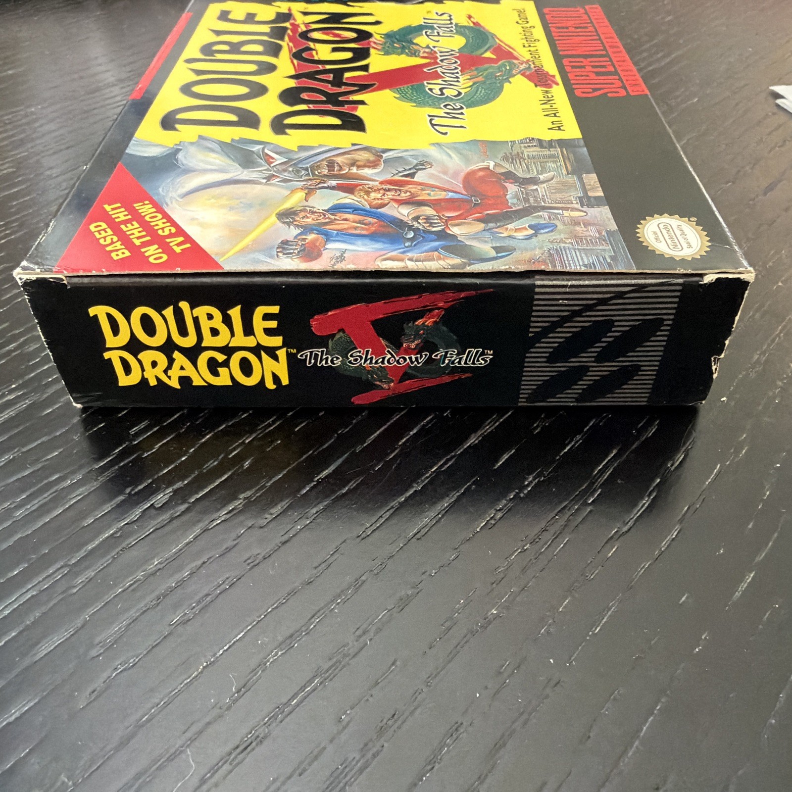 Double Dragon V: The Shadow Falls Super Nintendo SNES 5 Game, Box & Posters