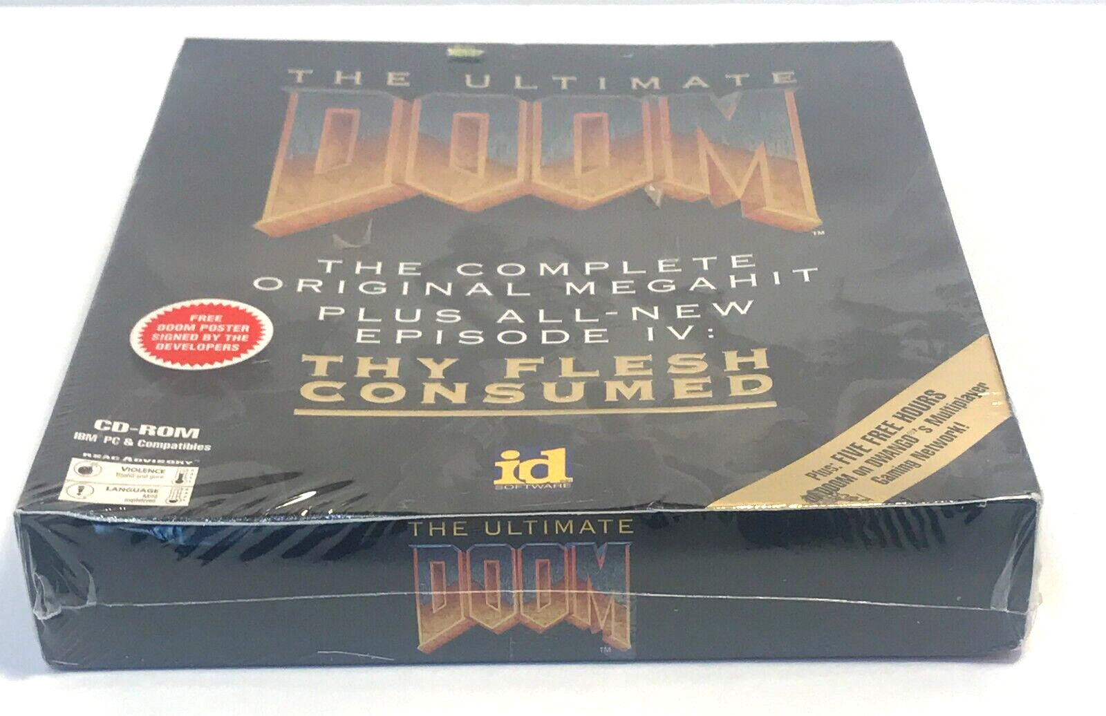 Ultimate Doom (PC, 1995) – The Original Big Box Release READ DESCRIPTION