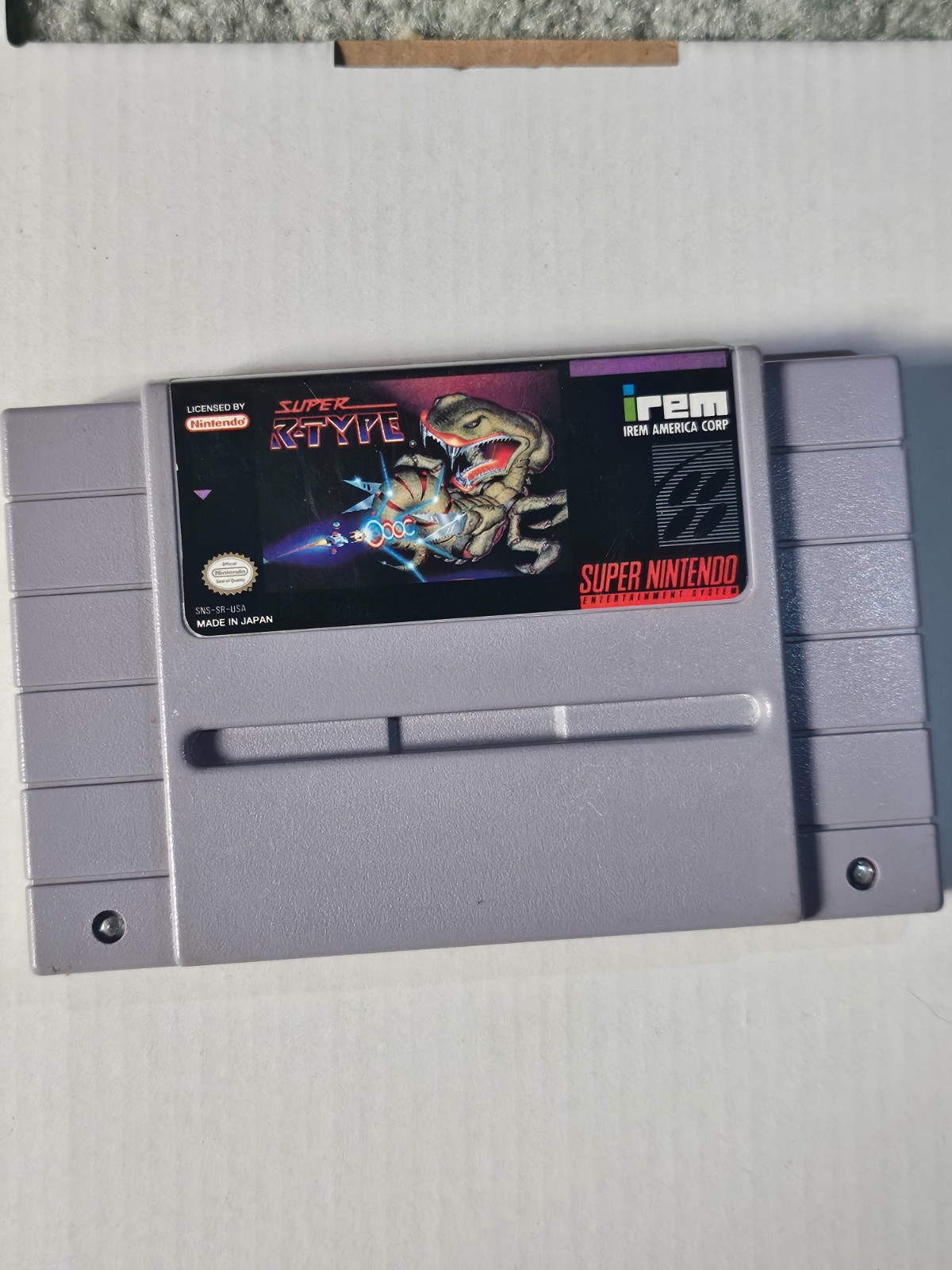Super R-Type (SNES, 1991) *CARTRIDGE ONLY*