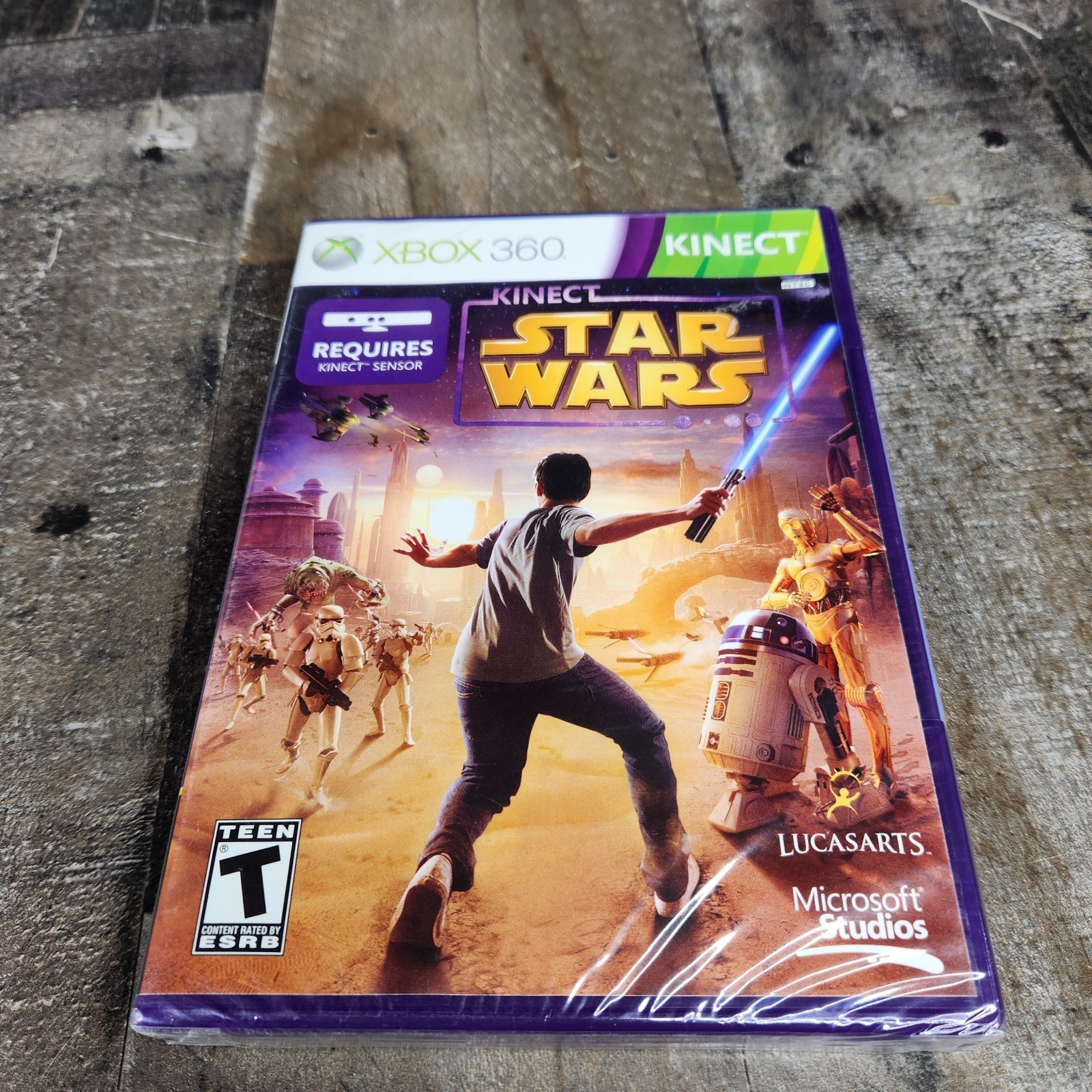 Kinect Star Wars (Microsoft Xbox 360, 2012) New Sealed – Free Shipping