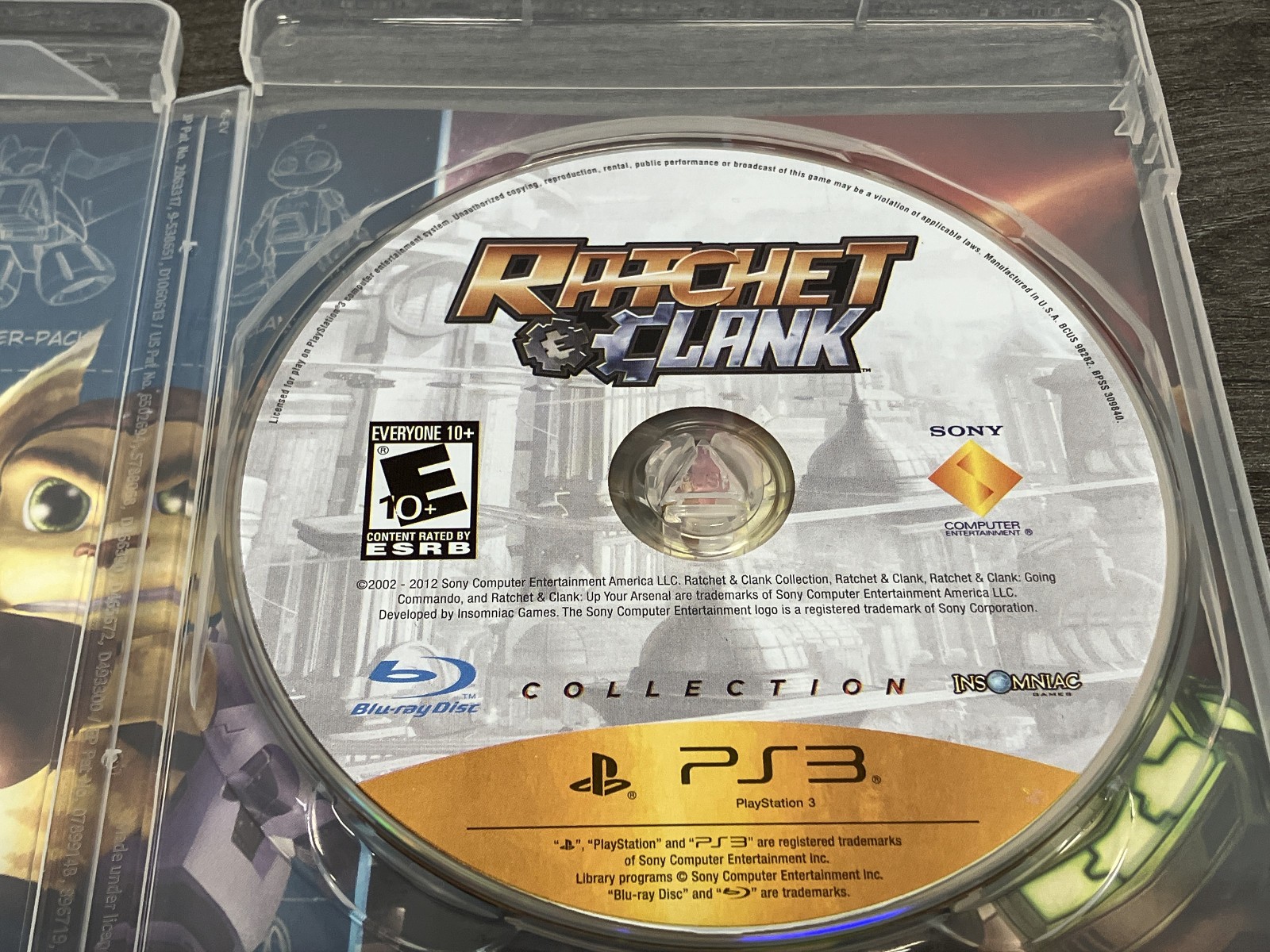 Ratchet & Clank Collection (PlayStation 3 PS3, 2012) No Insert Cleaned & TESTED!
