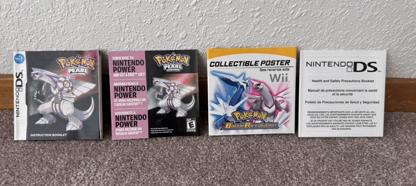 Pokemon Pearl Version Authentic [Nintendo DS – CIB] Complete With Poster