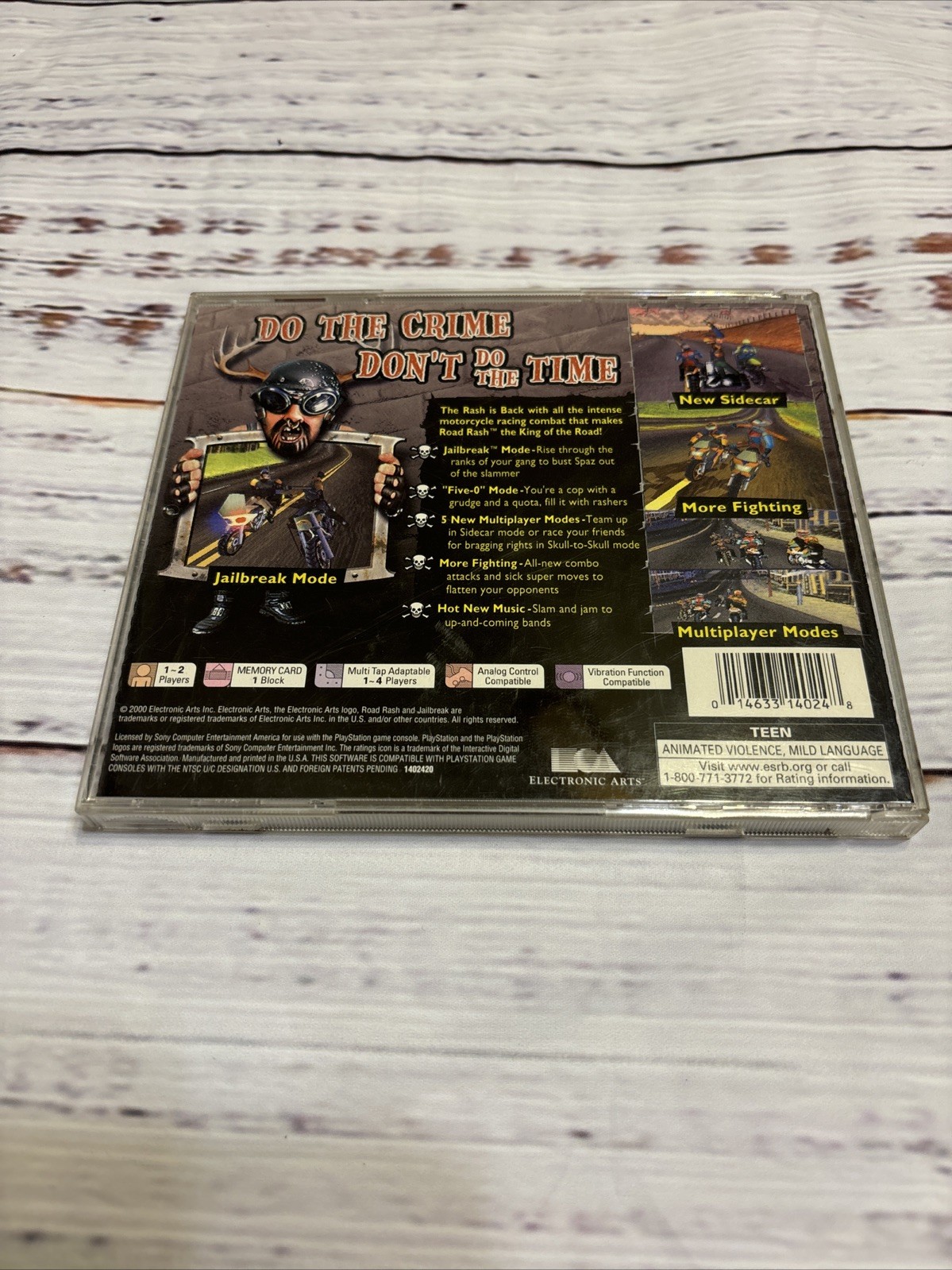 Road Rash-Jailbreak – Sony PlayStation 1