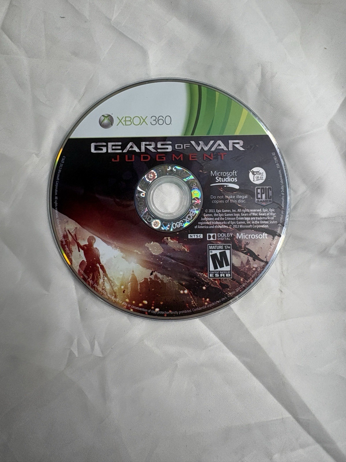 Gears of War Judgment Xbox 360 Video Game