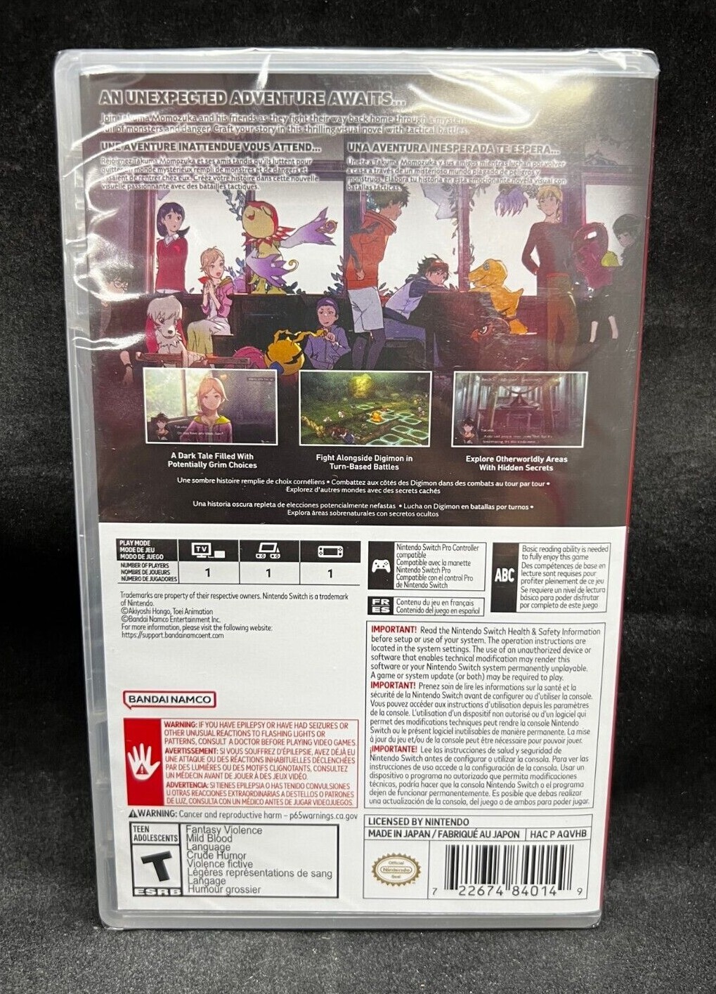 Digimon Survive (Nintendo Switch) BRAND NEW / US Version