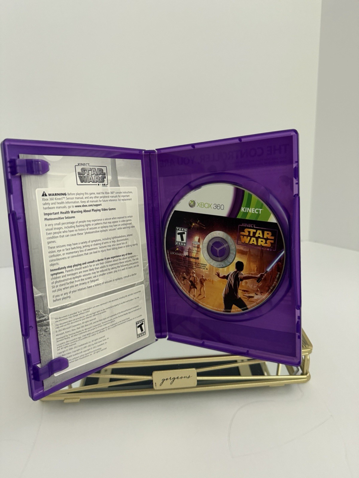 Star Wars Kinect for Xbox 360 CIB (Good)