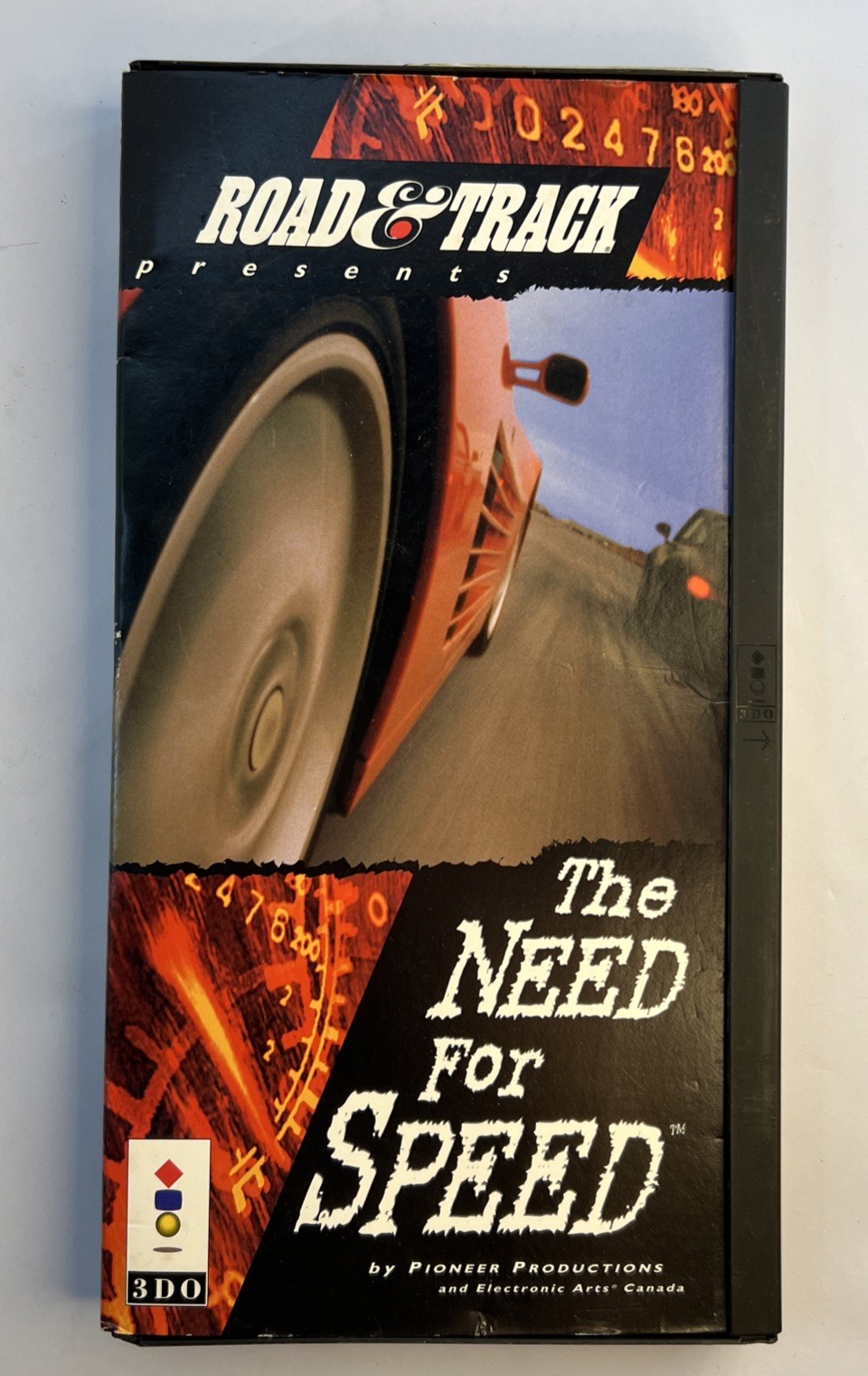 Road & Track The Need For Speed Panasonic 3DO Long Box & Disc No Manual