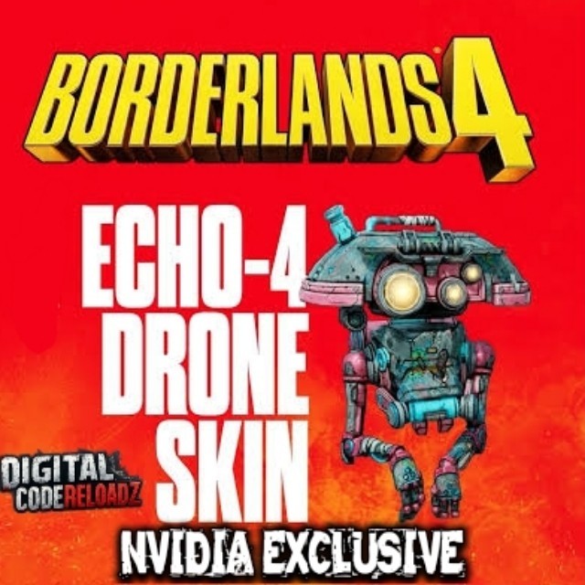 Borderlands 4 x Nvidia Rewards – ECHO-4 GRAPHICS VIOLENCE Skin [SHIFT CODE] 🌏