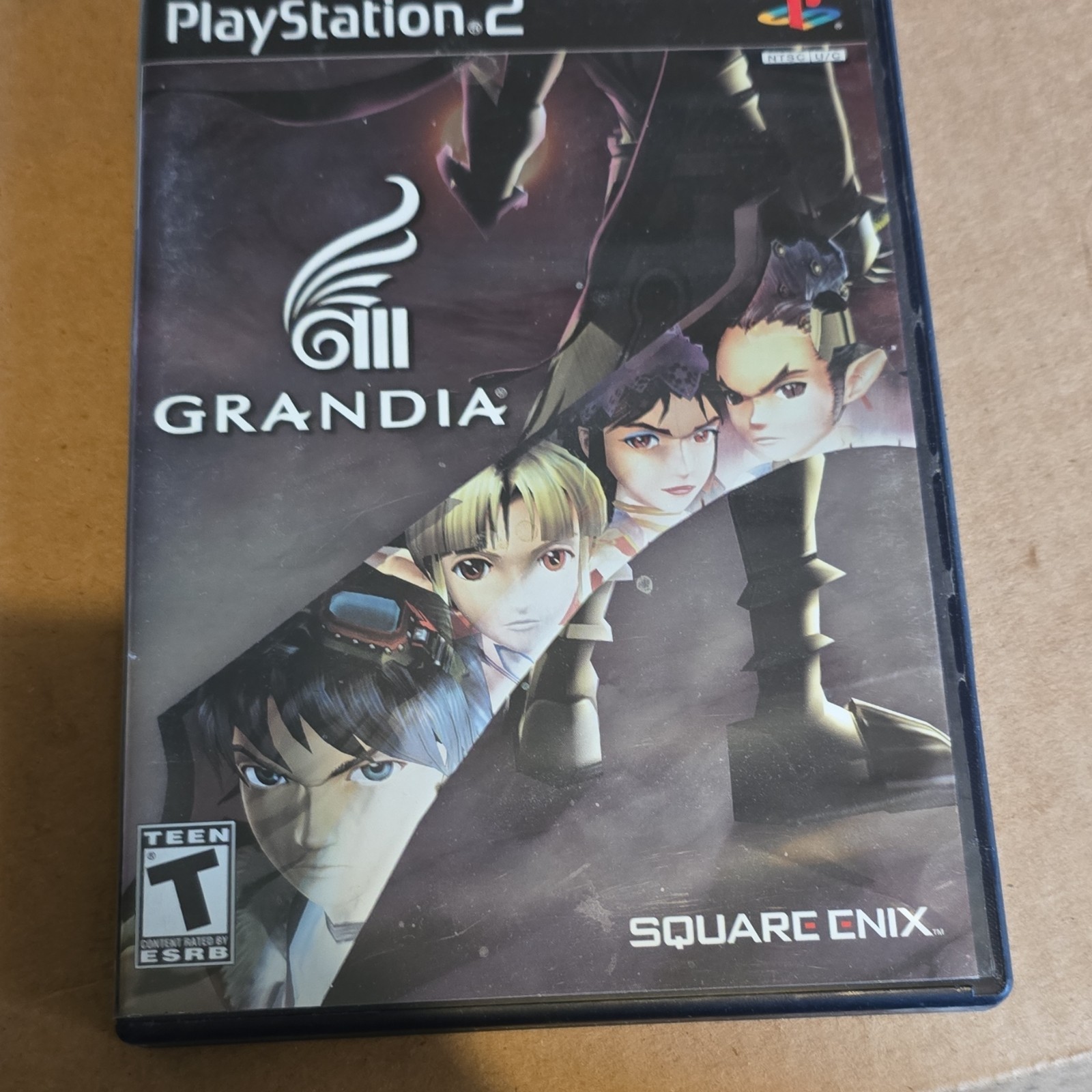 Square Enix Grandia III Role Playing Sony PlayStation 2 2006 Manual 2 Discs