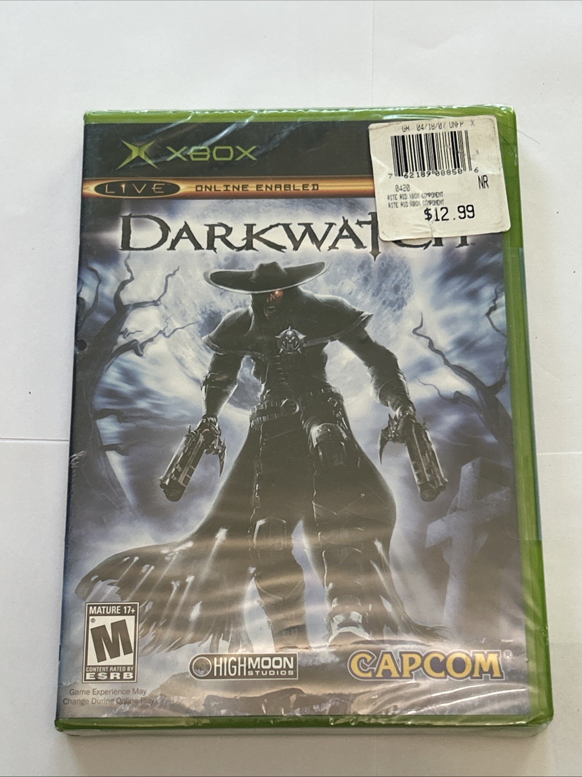 Darkwatch (Microsoft Xbox 2005) Brand New Factory Sealed Rare First Print Sealed