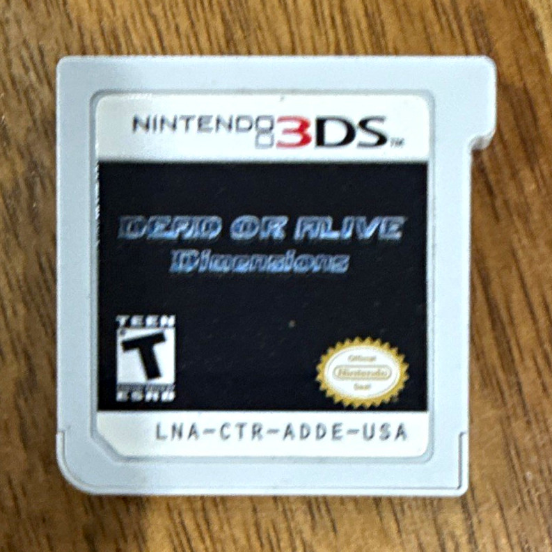 Nintendo Dead or Alive: Dimensions for Nintendo 3DS, T, NTSC-U/C (US/Canada)