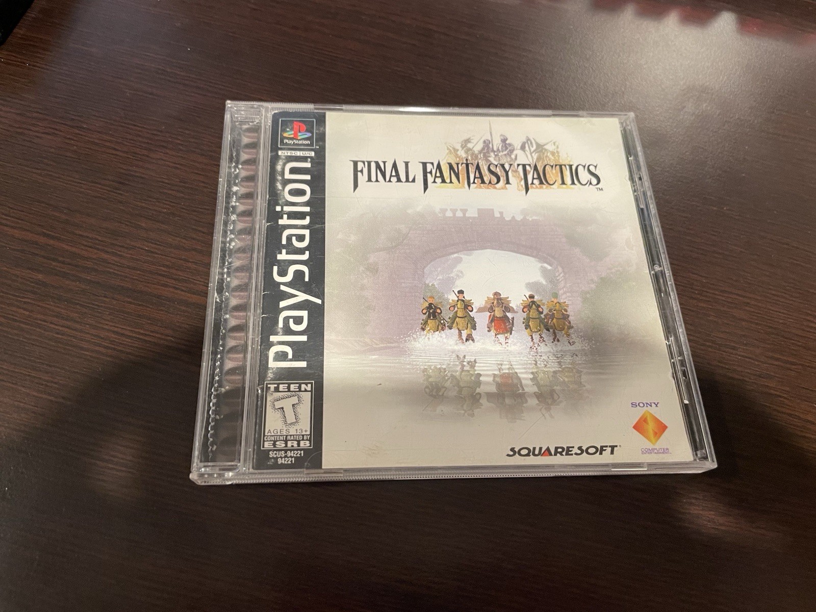 Final Fantasy Tactics – Sony PlayStation – CIB Complete PS1 – Black Label