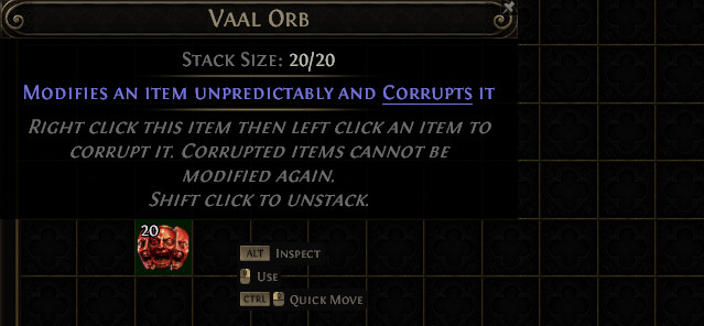 800x Vaal Orb Return of the Ancients League Path of Exile 2 POE 2