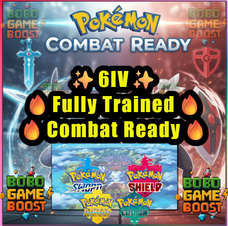 ✨SWORD & SHIELD SHINY/NON SHINY✨6IV ✨ Isle of Armor✨ Combat Ready✨ DEX#111-134