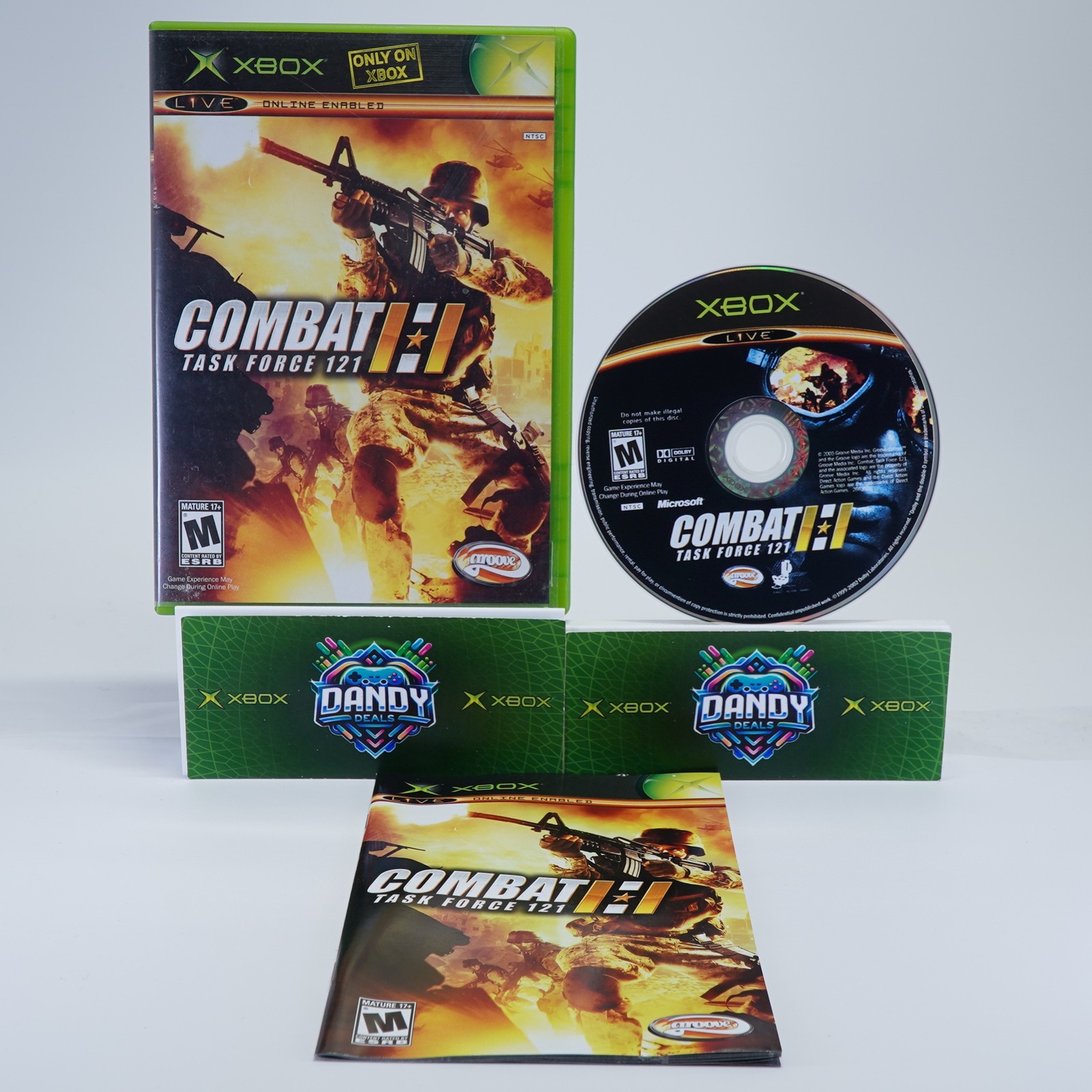 Combat Task Force 121 CIB W/ Manual – Xbox