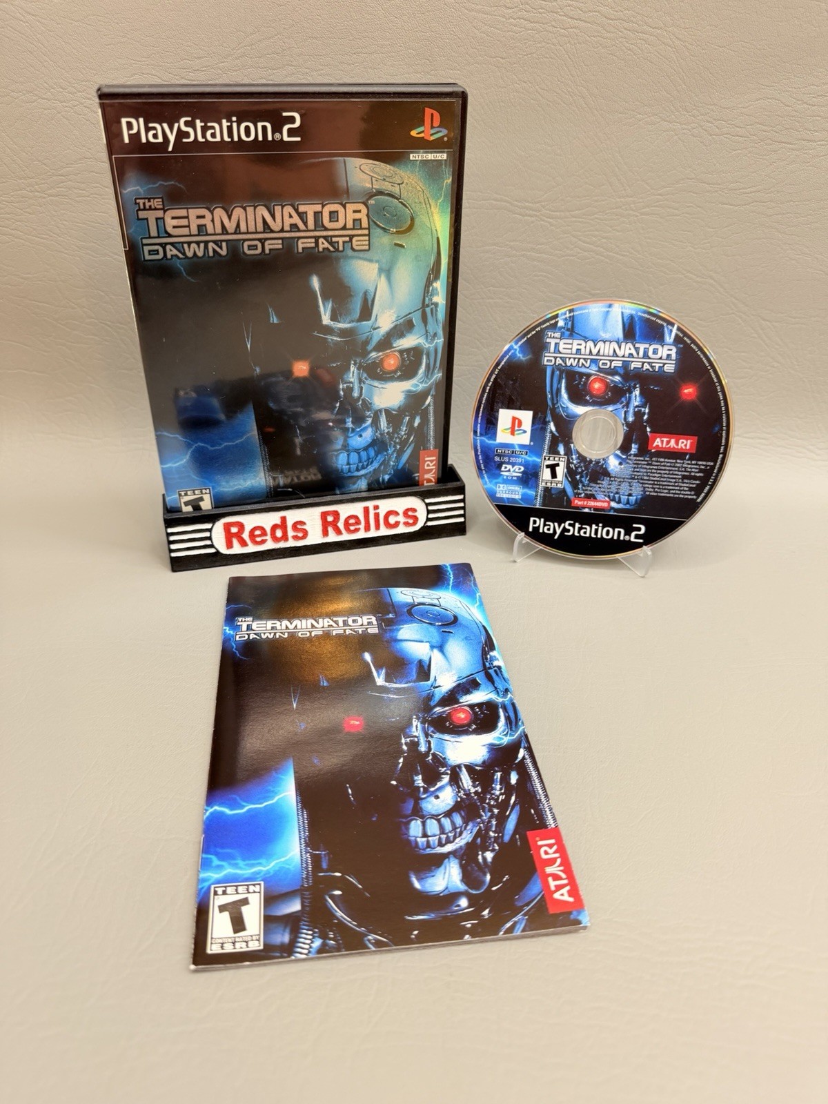 Terminator: Dawn of Fate (Sony PlayStation 2, 2002) Complete – Pristine