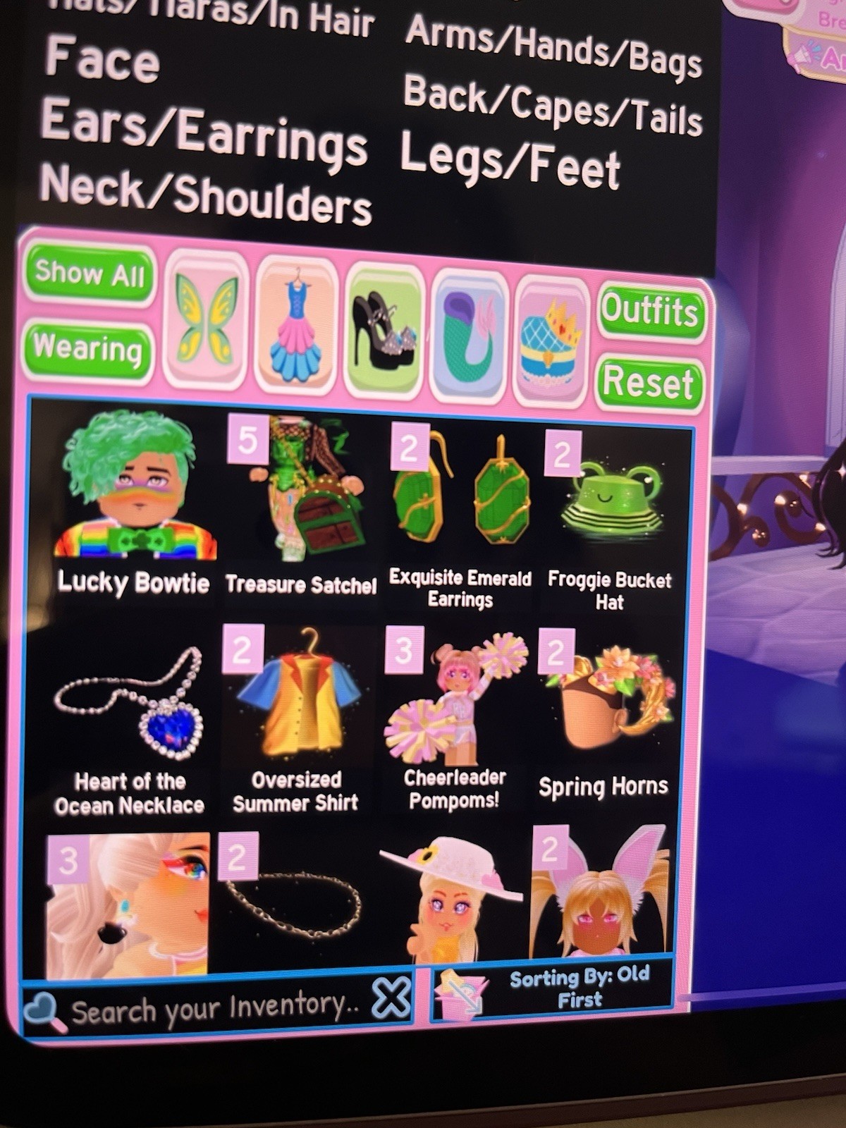 Royal High Inventory Everything For Trade Let Me Know If You Have Offers!
