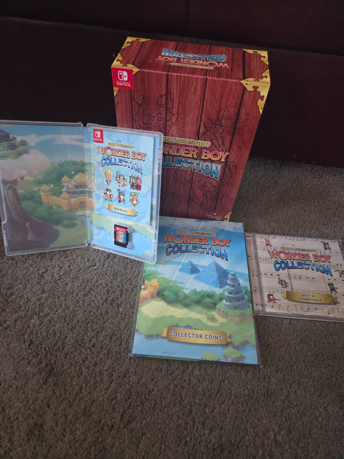 Wonder Boy Anniversary Collection Nintendo Switch Strictly Limited Games RARE