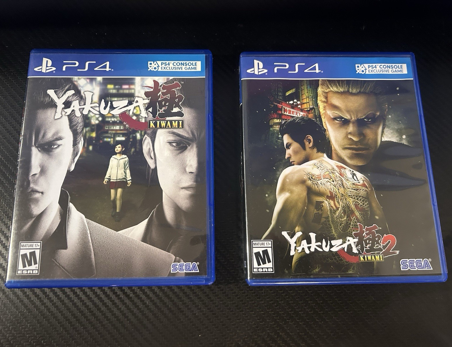 SEGA Yakuza Kiwami Sony PlayStation 4 PS4 2017 M NTSC-U/C W/Manual