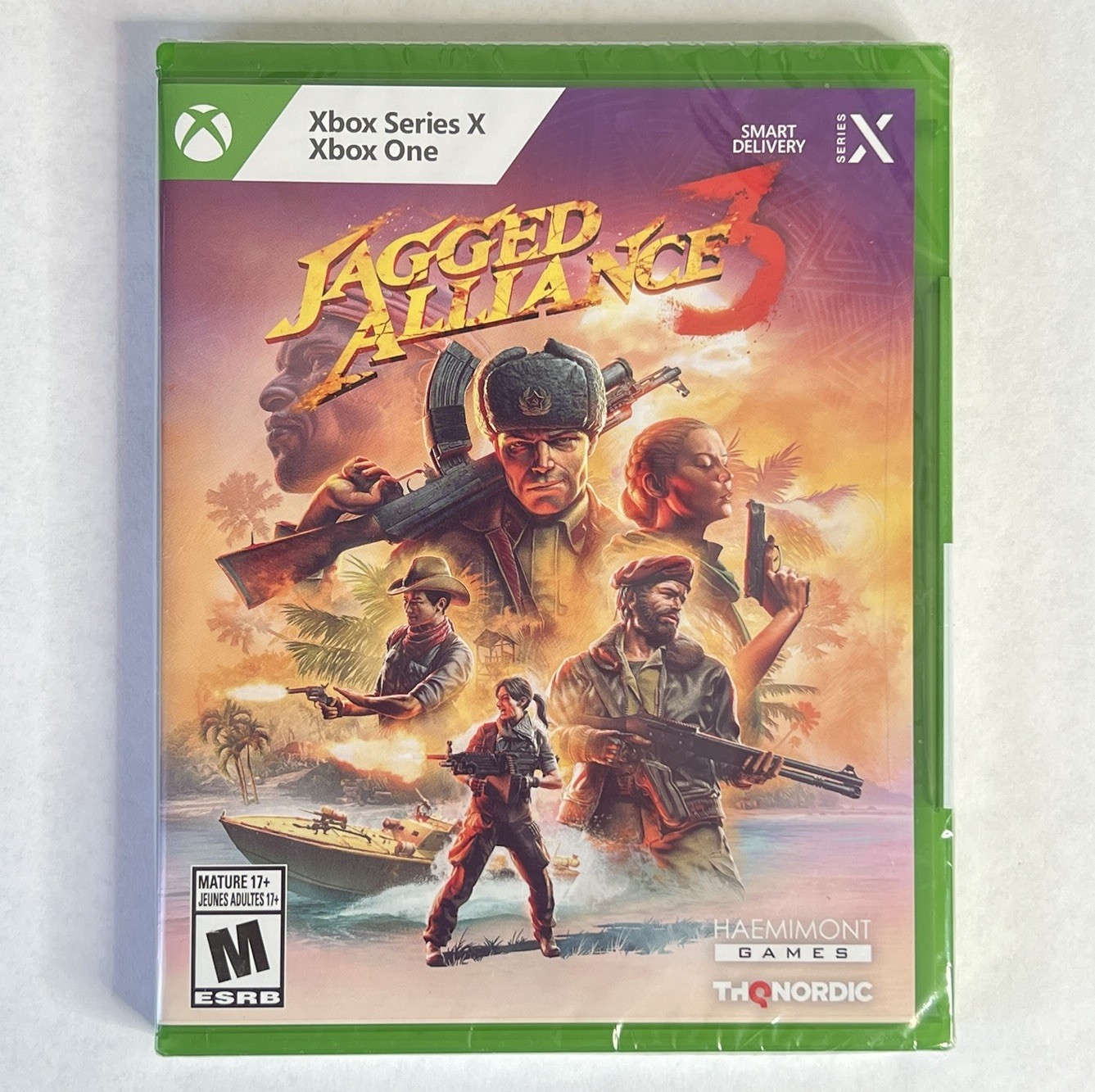 JAGGED ALLIANCE 3 Xbox Series X Xbox One NEW & SEALED Strategy Tactical RPG Game