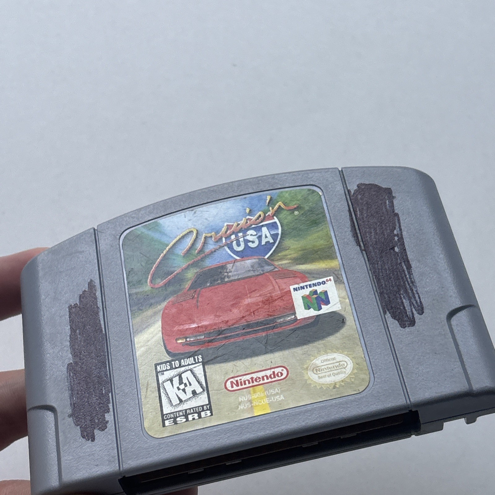 Cruis’n Usa Cruisin Nintendo 64 N64 Game Authentic Cleaned Tested Super Fun!