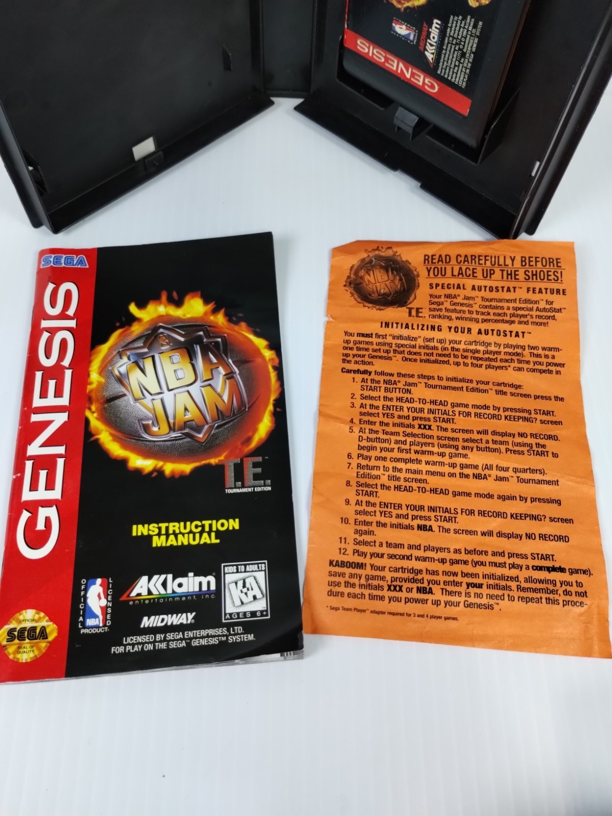 NBA Jam Tournament Edition (Sega Genesis) CIB – Tested – Free Shipping