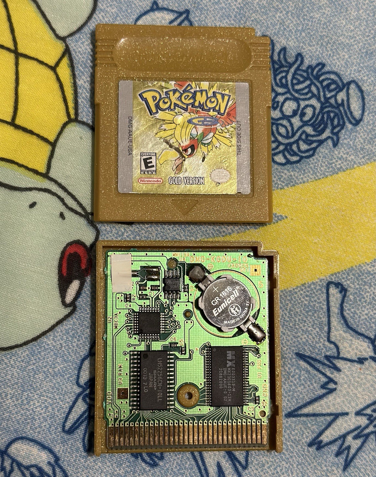 Pokemon Gold w/ All 251 Complete Shiny Pokedex Authentic Saves Max Money Items