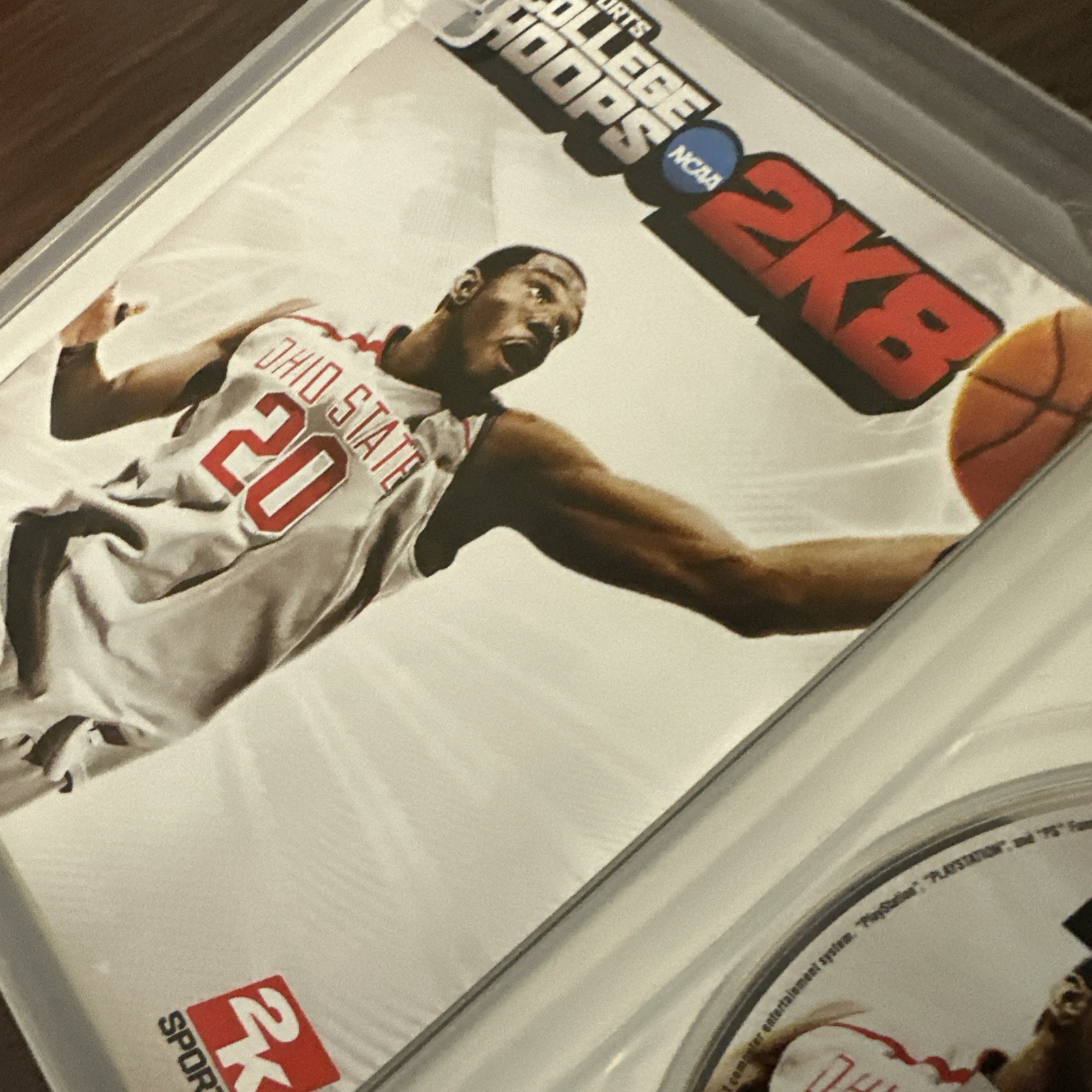 NCAA College Hoops 2K8 (Sony PlayStation 3 PS3 2007) COMPLETE CIB Used