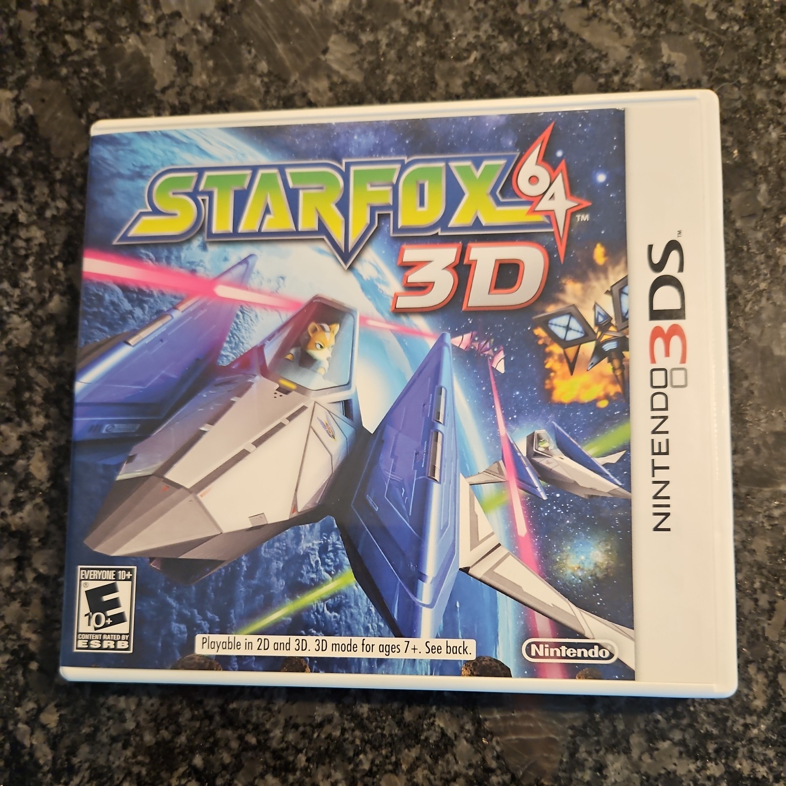 Star Fox 64 3D (Nintendo 3DS, 2011) Complete