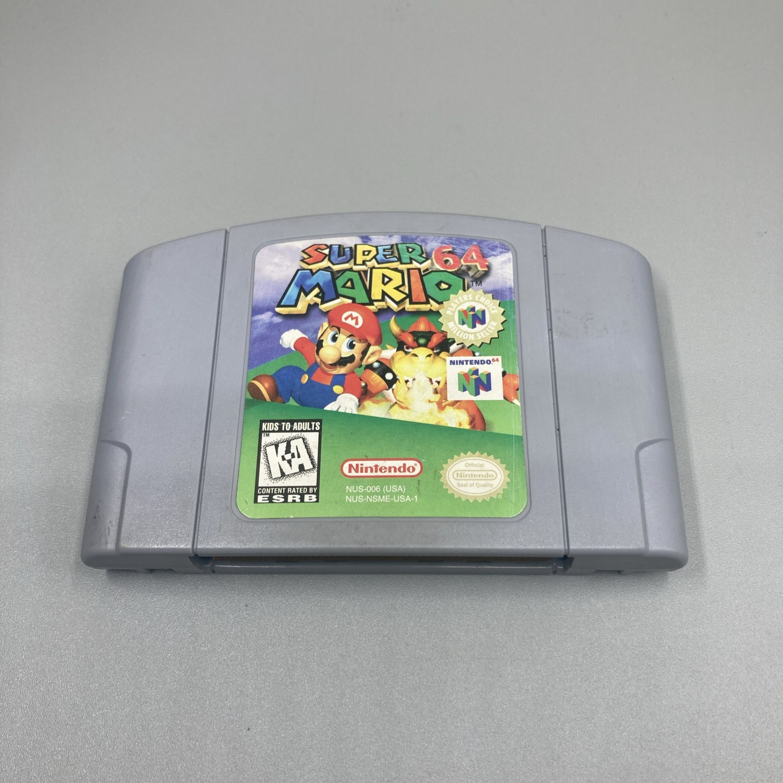 Super Mario 64 (Nintendo 64 N64, 1996) Cartridge Only – Authentic – Tested