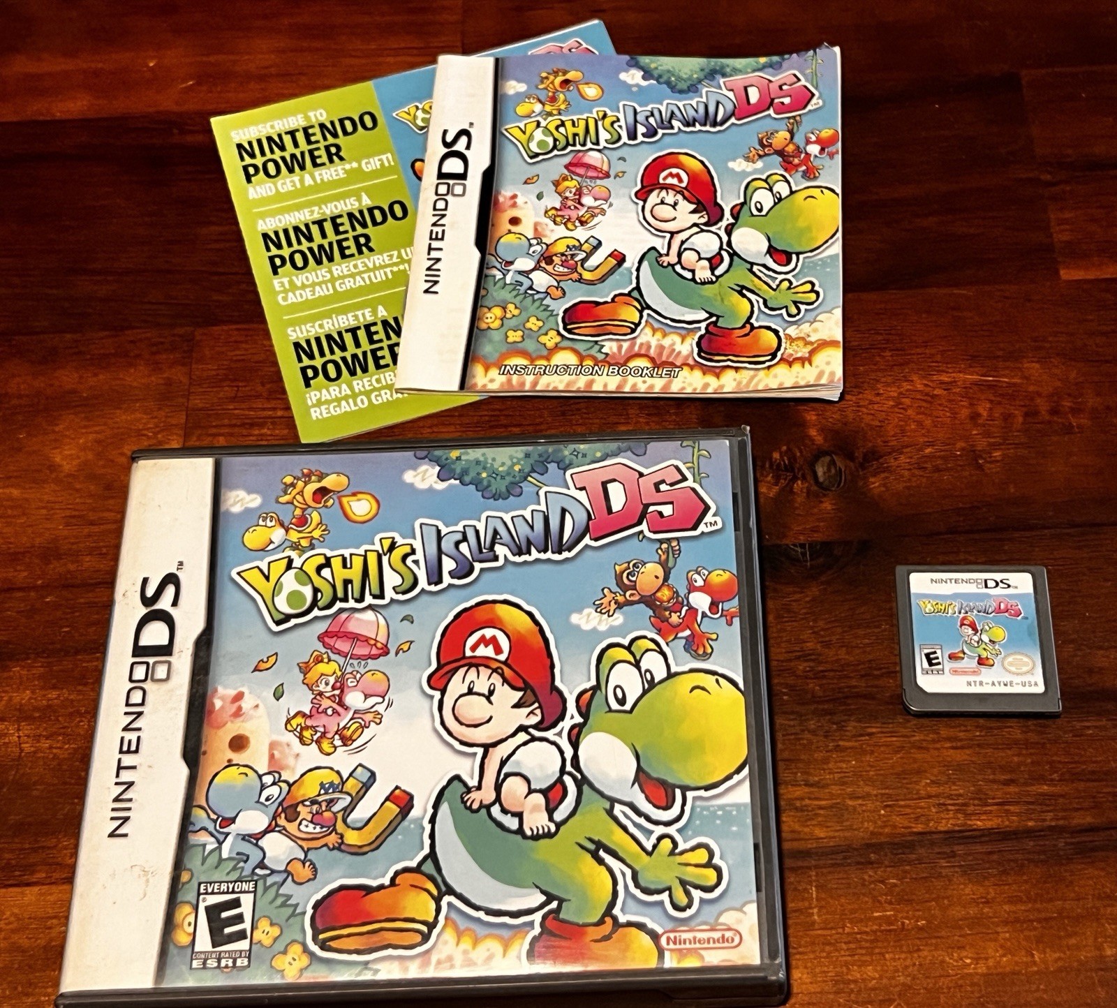 Yoshi’s Island DS – Nintendo DS CIB w/ Manual Complete Authentic