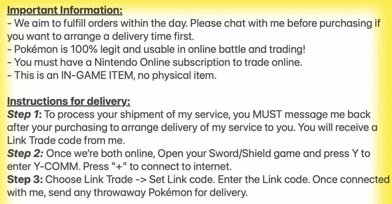 Pokemon Sword/Shield GET CHALLENGE Event 2020 Volcanion/Marshadow/Genesect TRADE