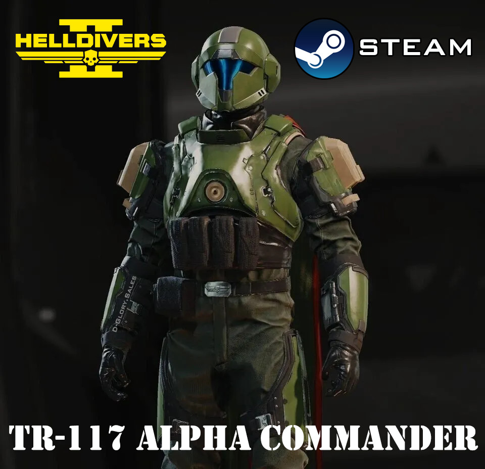 HELLDIVERS 2 TR-117 Alpha Commander Twitch Drops ( STEAM/PS5) US