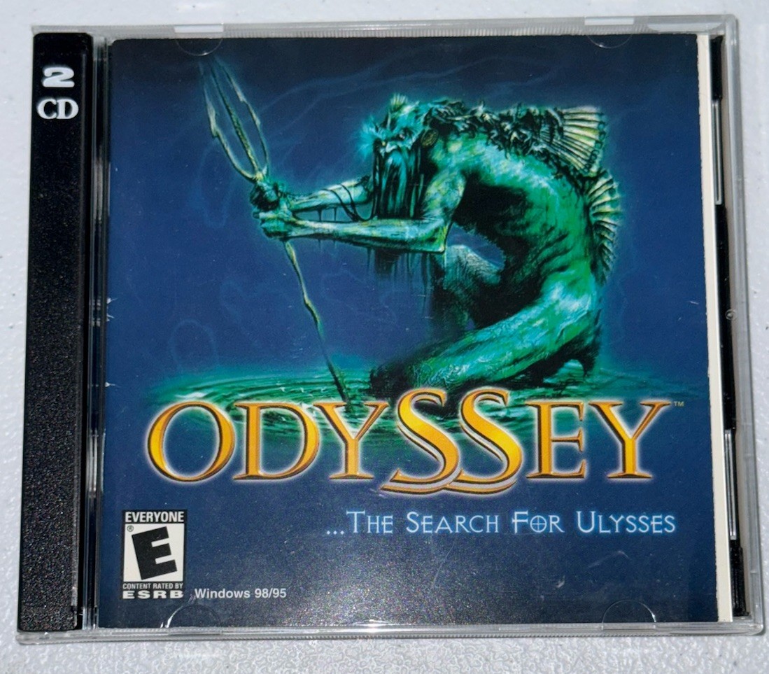Odyssey: The Search For Ulysses (PC, 2001) Complete Near Mint CDs & Manual.