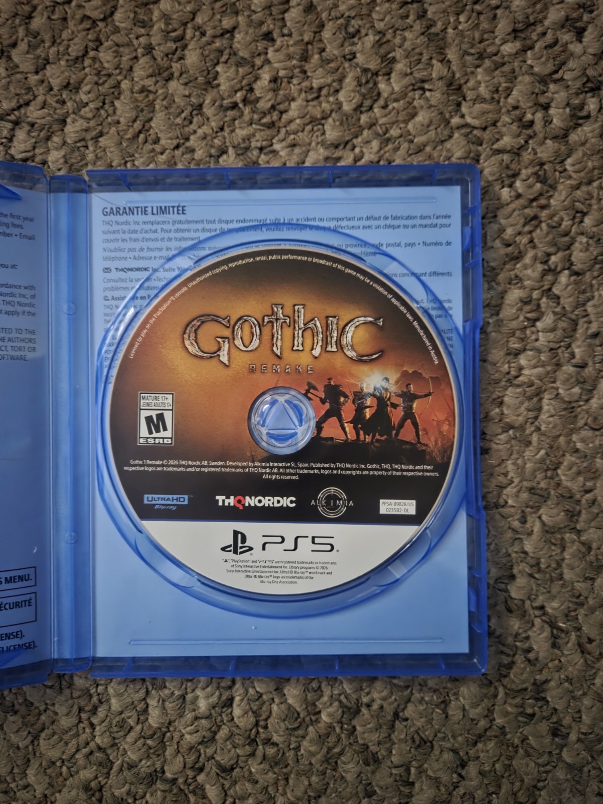 Gothic Remake Playstation 5 Physical Game PS5 Limited Run Games